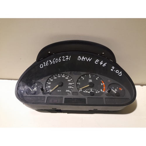 Quadro Strumenti BMW Serie 3 E46 Berlina del 1998 - 2001