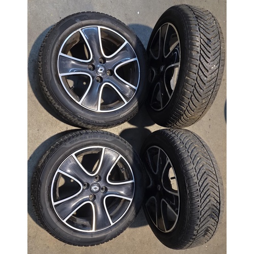 Coppia Ruote Complete Anteriori e Posteriori RENAULT Clio Serie IV (12>19) del 2012 - 2019