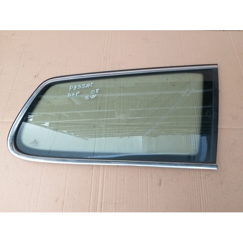 Vetro fisso posteriore destro Volkswagen Passat del 2008 SW