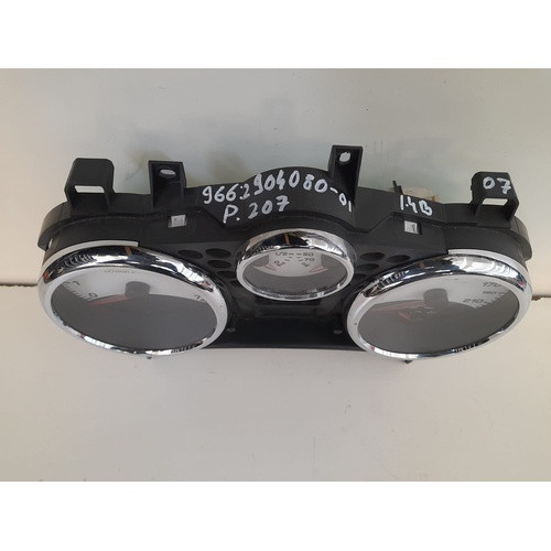 Quadro Strumenti PEUGEOT 207 1° Serie del 2006 - 2009