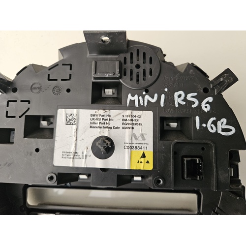 Quadro Strumenti MINI Cooper 2° Serie del 2006 - 2013