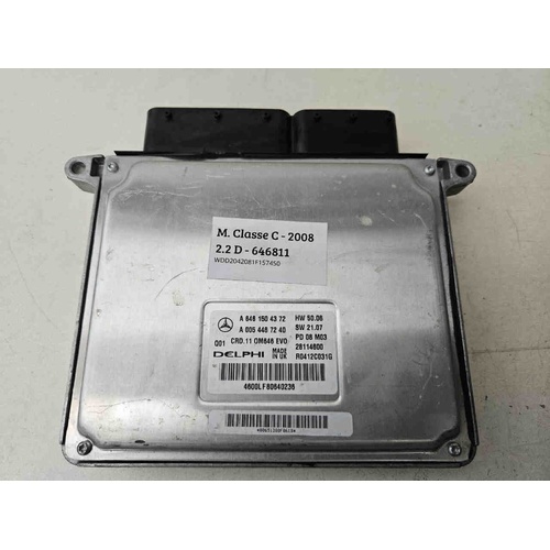 Centralina motore MERCEDES Classe C S. Wagon W204 del 2007