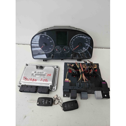Kit Centralina Motore VOLKSWAGEN Touran 2° Serie del 2007 - 2010