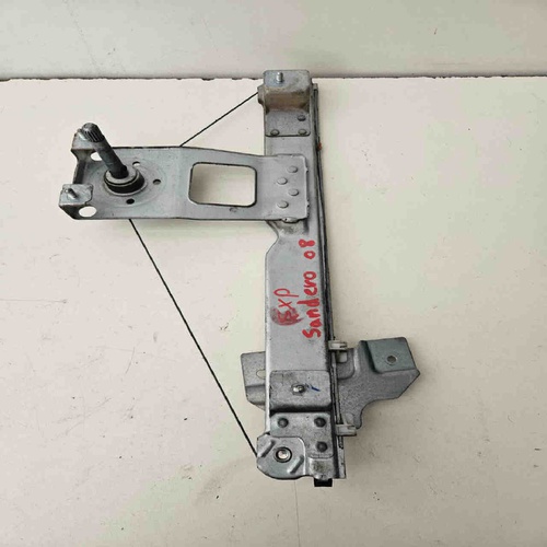 Meccanismo alzavetro Post. SX DACIA Sandero 1° Serie del 2008 - 2012